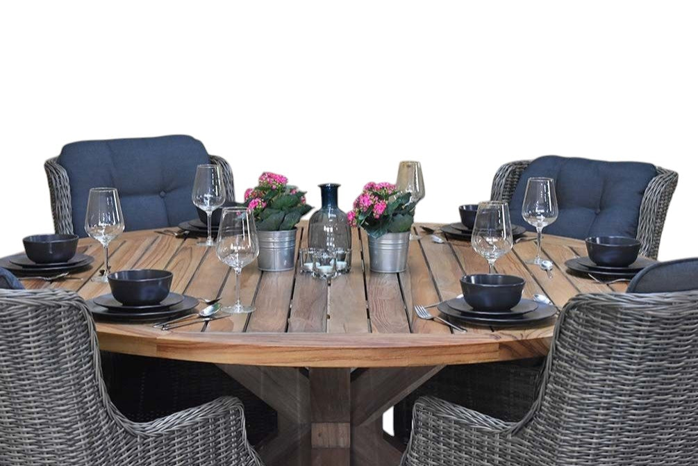 Surakarta-Darwin Tuinset 6 Personen - Kobo Grey