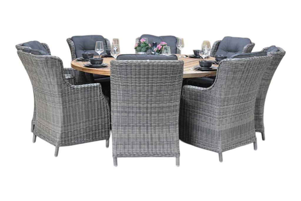 Surakarta-Darwin Tuinset 8 Personen - Kobo Grey