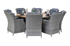 Surakarta-Darwin Tuinset 8 Personen - Kobo Grey