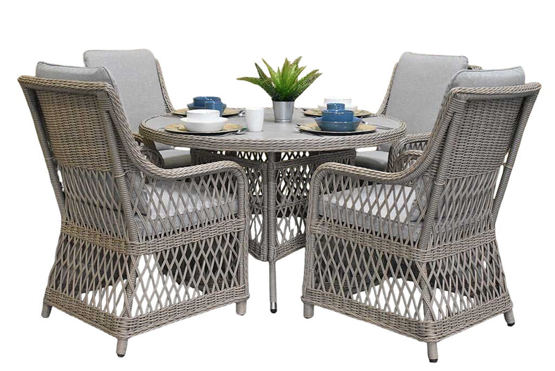 Lucca Verstelbare Loungeset - Faded Sand