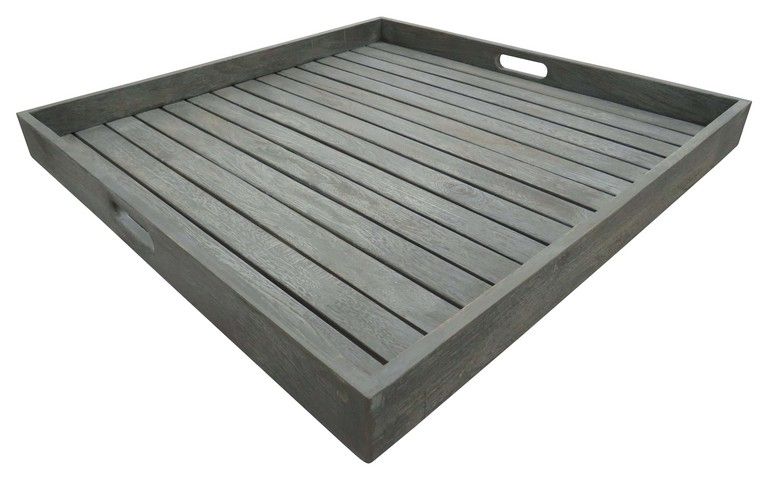 Aluminium-Tablett – Stone Brown