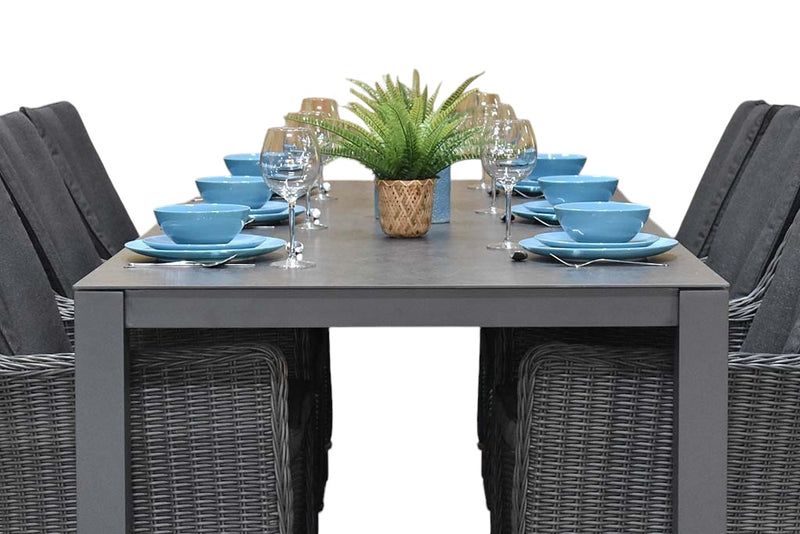 Veneto tafel 220 keramisch blad detail