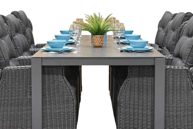 Veneto tafel 220 keramisch blad detail