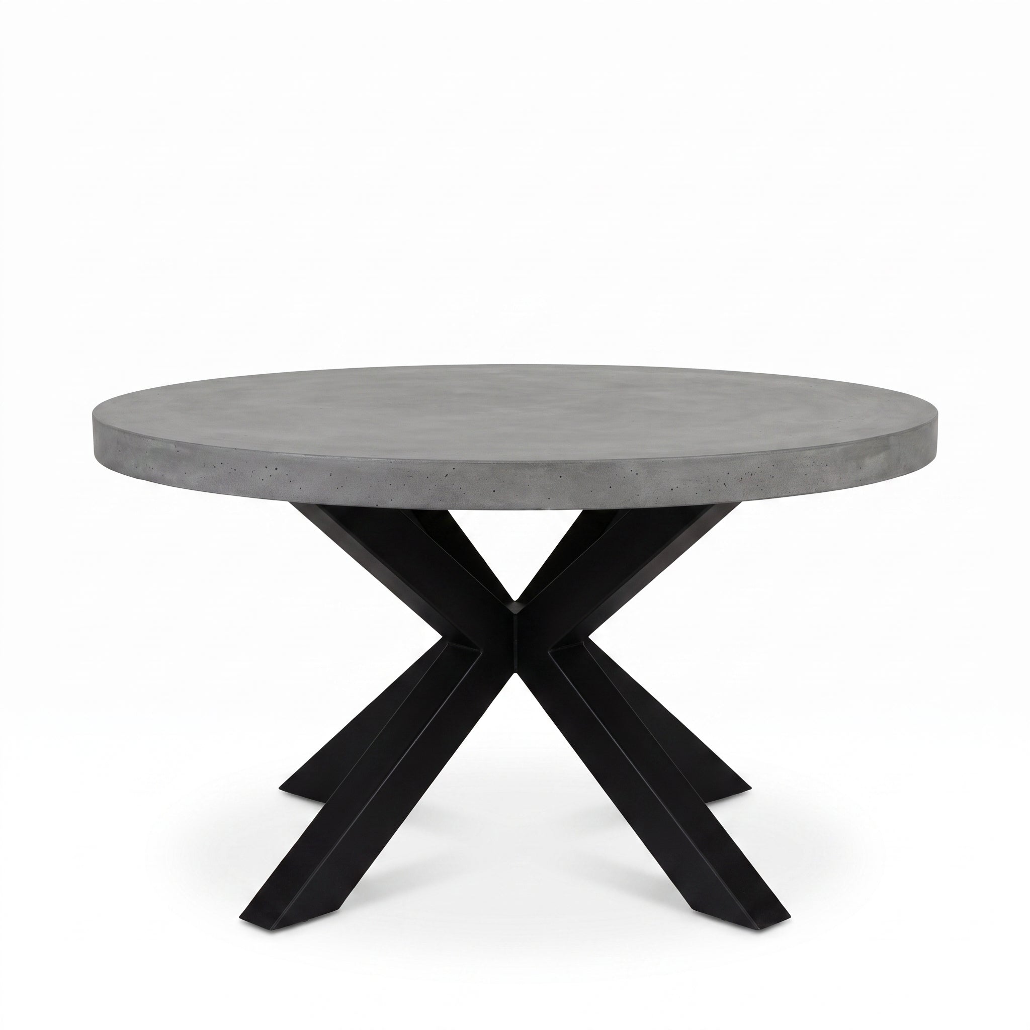 Voula Ronde Tuintafel 130 cm in einem stimmungsvollen Garten - Outnest Gartenmöbel