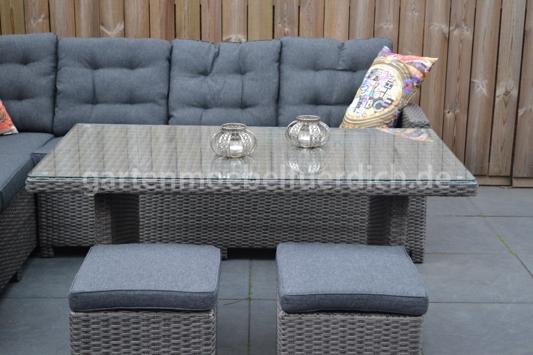 laspalmasloungesetdunkelgraumithohemtischundhockern4 Garten