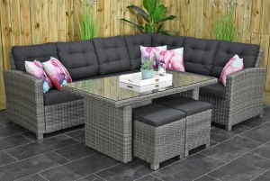 SALE – Gartenmöbel aus Polyrattan – stark reduziert